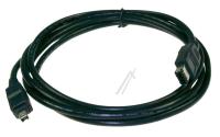 IEEE1394 FIREWIRE KABEL, 6POL ST.-4POL ST. A-B, 1,8MTR