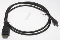 HDMI-A HAN / HDMI-D HAN, 1,0MTR, SVART HSWE
