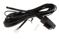 LEDNING, TAE F-KONTAKT HANN - 6/4 MODULAR HANN, 3,0M