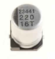 SAMSUNG 2402-001259 C-AL,SMD,220UF,20%,16V,WT,REEL,8X10