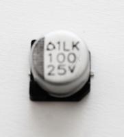 SAMSUNG 2402-001268 C-AL,SMD,100UF,+-20%,25V,WT,REEL,8X6.3