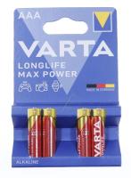 LR3 4703101404 MAX TECH VARTA 1,5V ALKALINE AAA BATTERI (4 STK I BLISTER)