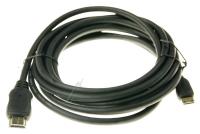 COM HDMI-A HANN / HDMI-C HANN (MINI) SVART, 3,0M